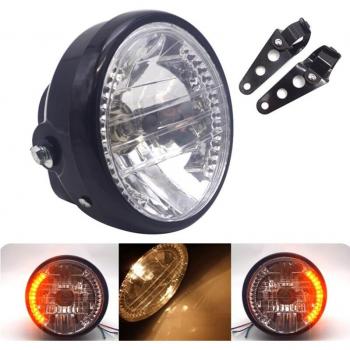 Faro Redondo Café Moto 7” LED