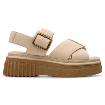 Clarks Sandalen Evamar Wish Ecru Suède EU 36