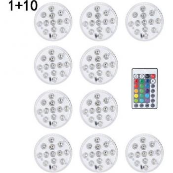 Submersible LED Light with 13 LEDs and 16 Colors