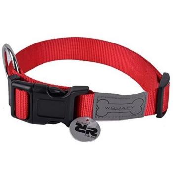 Collier pour Chien Wouapy Basic Line Rouge