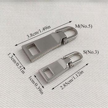 Detachable Zipper Pull Replacement Kit for Pants (3# & 5#)