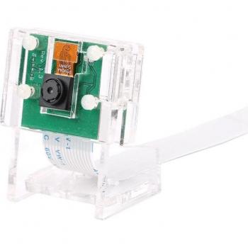 5MP Webcam with 1080P Video and Transparent Holder for Raspberry Pi