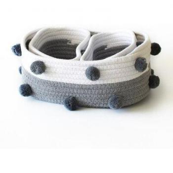 Nordic Woven Storage Basket for Snacks