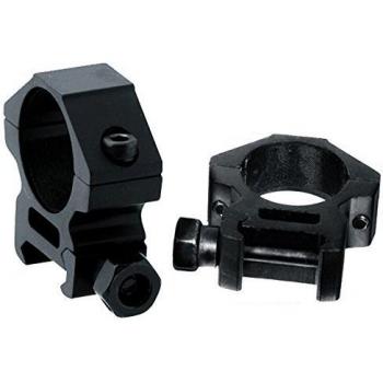 UTG Leapers ACCUSHOT Rifle Scope Mount Rings - Low Profile Picatinny Weaver 25.4mm