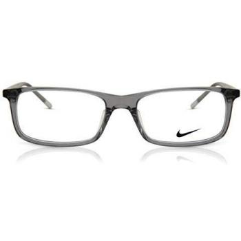 Nike Unisex 7252 Brillenrahmen, COOL Grau, 53 mm, rezeptpflichtig