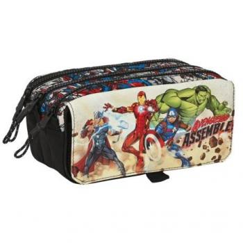 Estuche Triple Avengers Forever 21,5 x 10 x 8 cm
