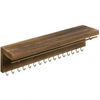 Holz Schmuckdisplay mit Haken