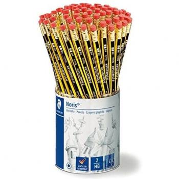 Espositore 72 matite con gommino Staedtler Noris® HB 122 KP72