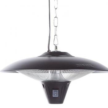 Stufa da esterno in metallo Nero 51 cm da soffitto 1800W