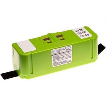 Vhbw Batteria Ricaricabile Li-ion 4000mah (14.4v) Compatibile con Irobot Roomba 614, 615, 640, 652, 665, 670, 671, 675, 677, 680, 681, 685