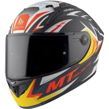 MT Helmets Casco KRE+ Acosta Matt Blu