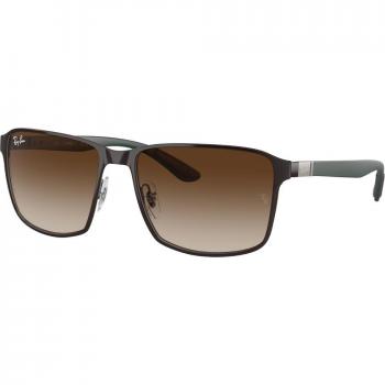 Ray-Ban RB3721 Unisex Square Sunglasses in Brown (col. 188/13)