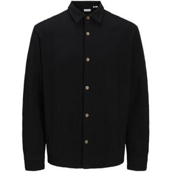 Camicia JJECharge di Jack & Jones in Nero 2XL