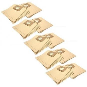 Sand-Coloured 50x Vacuum Bag for Tornado Diamant 400 & Luxor Models (Paper, 26 × 22 cm)