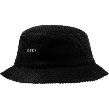 Bold Obey Men’s Black Bucket Cap