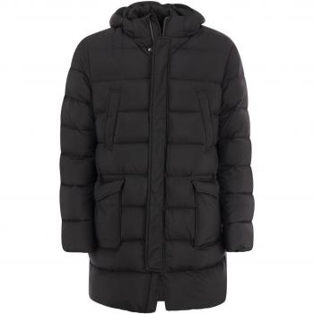 Herno Men's Down Jacket in Black