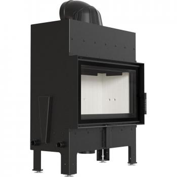 KRATKI FLOKI M 10kW Steel Fireplace Ø 200 Black