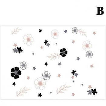 Cartoon Print Refrigerator Dust Cover