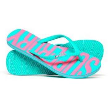 Chanclas Vintage Vegan Superdry Azul para Mujer