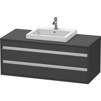 Duravit Ketho Waschtisch-Unterschrank KT675604949 120 x 55 cm, graphit matt