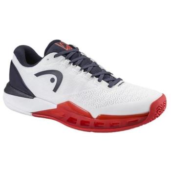Head Revolt Pro 5.0 Men's Tennis Shoes – White & Dark Blue, Size 9