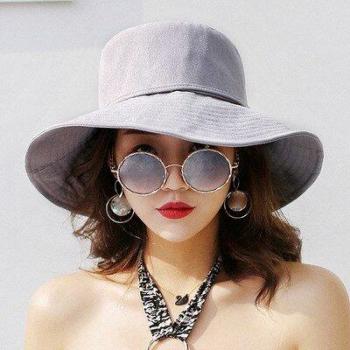 Panama Beach Hat Femme – Grand Chapeau Seau à Bords Larges