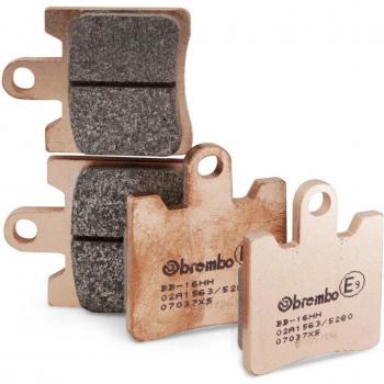 Jeu de plaquettes de frein à disque BREMBO MT07037XS