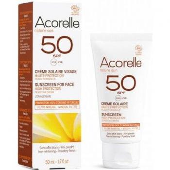 Crema Solare Viso SPF 50 Acorelle 50 ml