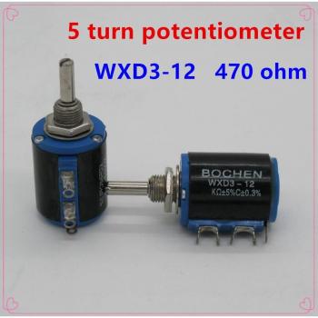 20PCS WXD3-12 2W 470 ohm Precision Potentiometer
