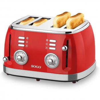 SOGO Human Technology 4-Scheiben-Toaster