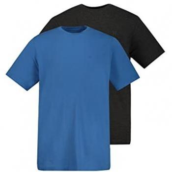 JP1880 T-Shirt Basic 2er-Pack Rundhals bis 8XL