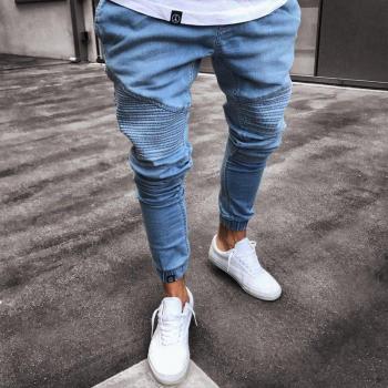 Zerrissene Slim Fit Jeans für Männer