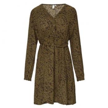 QS Minikleid mit floralem All-Over Print