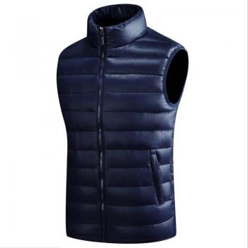 Chaleco Reversible de Plumón de Pato para Invierno