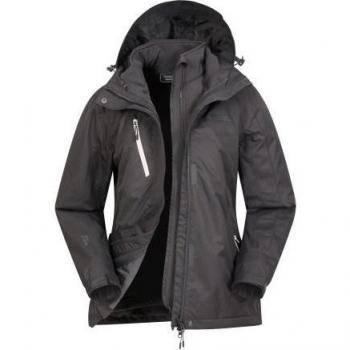 Chaqueta 3 en 1 Bracken Melange para señora de Mountain Warehouse