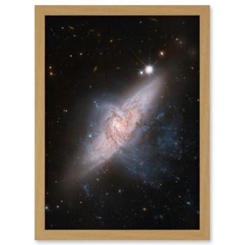 NGC 3314 Cosmic Overlap Poster
