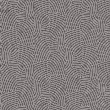 GreyShimmer Stripe Wallcovering