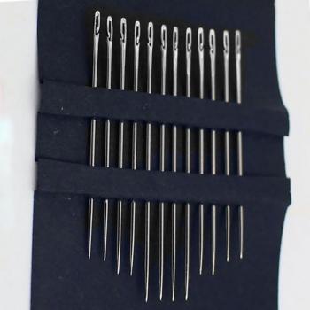 Side-Opening Sewing Needles for Seniors - Stainless Steel (6/12pcs)