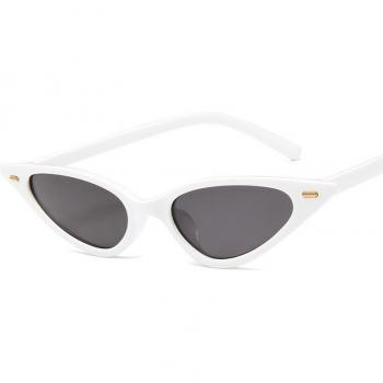 Retro Women's Cat Eye Sunglasses with Rivets