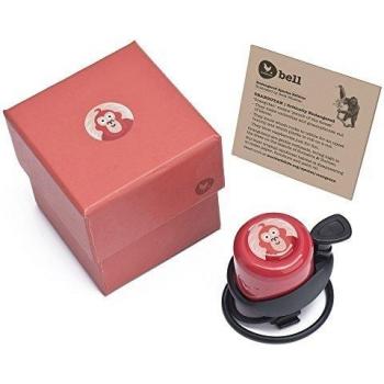 Sonnette Rouge Orang-outan pour Draisiennes Wishbone