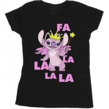 Maglietta Lunga Disney Angel Fa La La Donna
