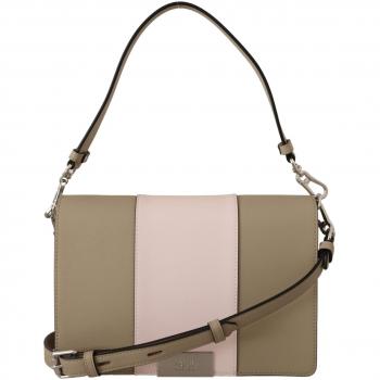 Chic Sage Shoulder Bag with Two Straps