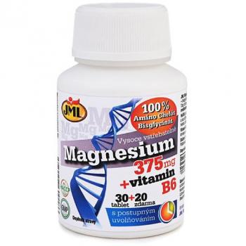 JML Magnesium 375mg + vitamin B6 tbl.30+20