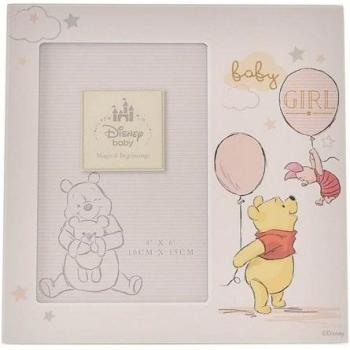 Whimsical Pooh Baby Frame 4 x 6