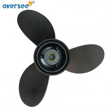 OVERSEE 3B2W64517-1 Aluminum Propeller Size 8.5 8.5x9 for Tohatsu 9.8HP Outboard Motor