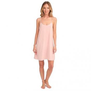 Encaje Sensual en Rosa – Camisón de Tirantes Fines