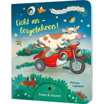 Tress, Sylvia: Mein Puste-Licht-Buch: Licht an - losgefahren!
