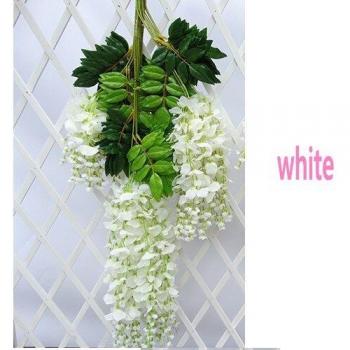 12pcs Artificial Silk Wisteria Garland