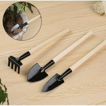 Wooden Handle Mini Gardening Tools for Bonsai