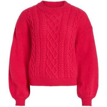 Jersey Abullonado Rojo Vila para Mujer - Elegancia Moderna